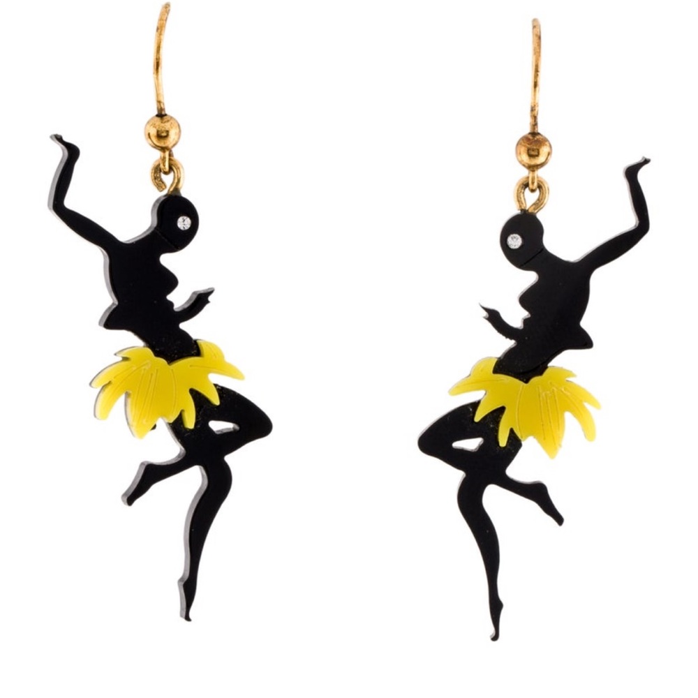 ISO PRADA SS 2011 JOSEPHINE BAKER EARRINGS ***DO NOT BUY***